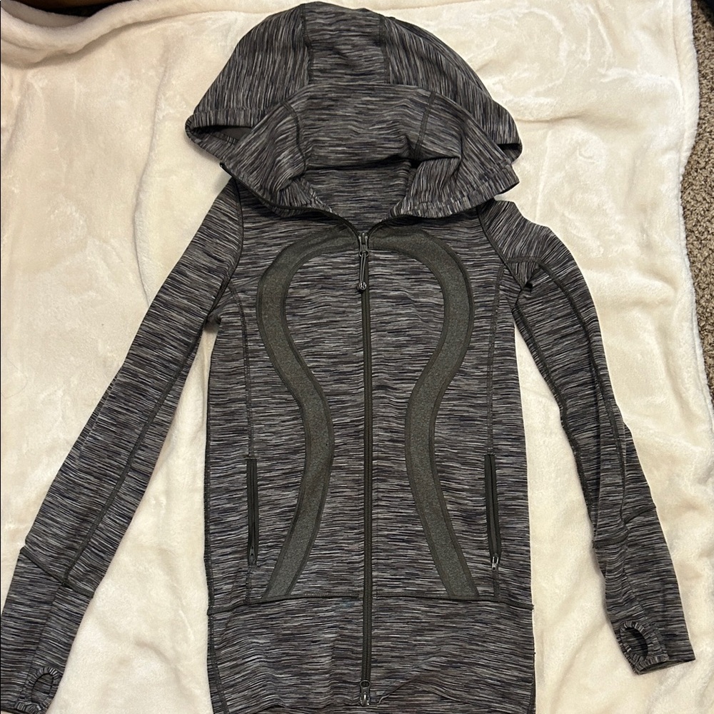 lululemon athletica Gray Zip-Up Women’s Stride Jacket